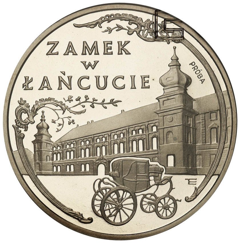 III RP. PRÓBA Nikiel 300 000 złotych 1993 Zamek w Łańcucie